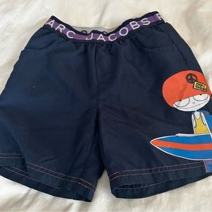 Marc Jacobs navy blue swim trunks size 8